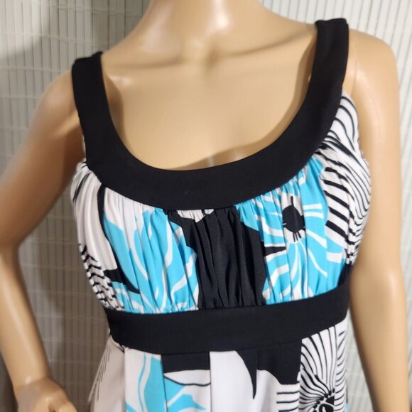 Trixxi Dress for Womens Size Large Sleeveless Floral Print Spring Dress - Picture 2 of 11